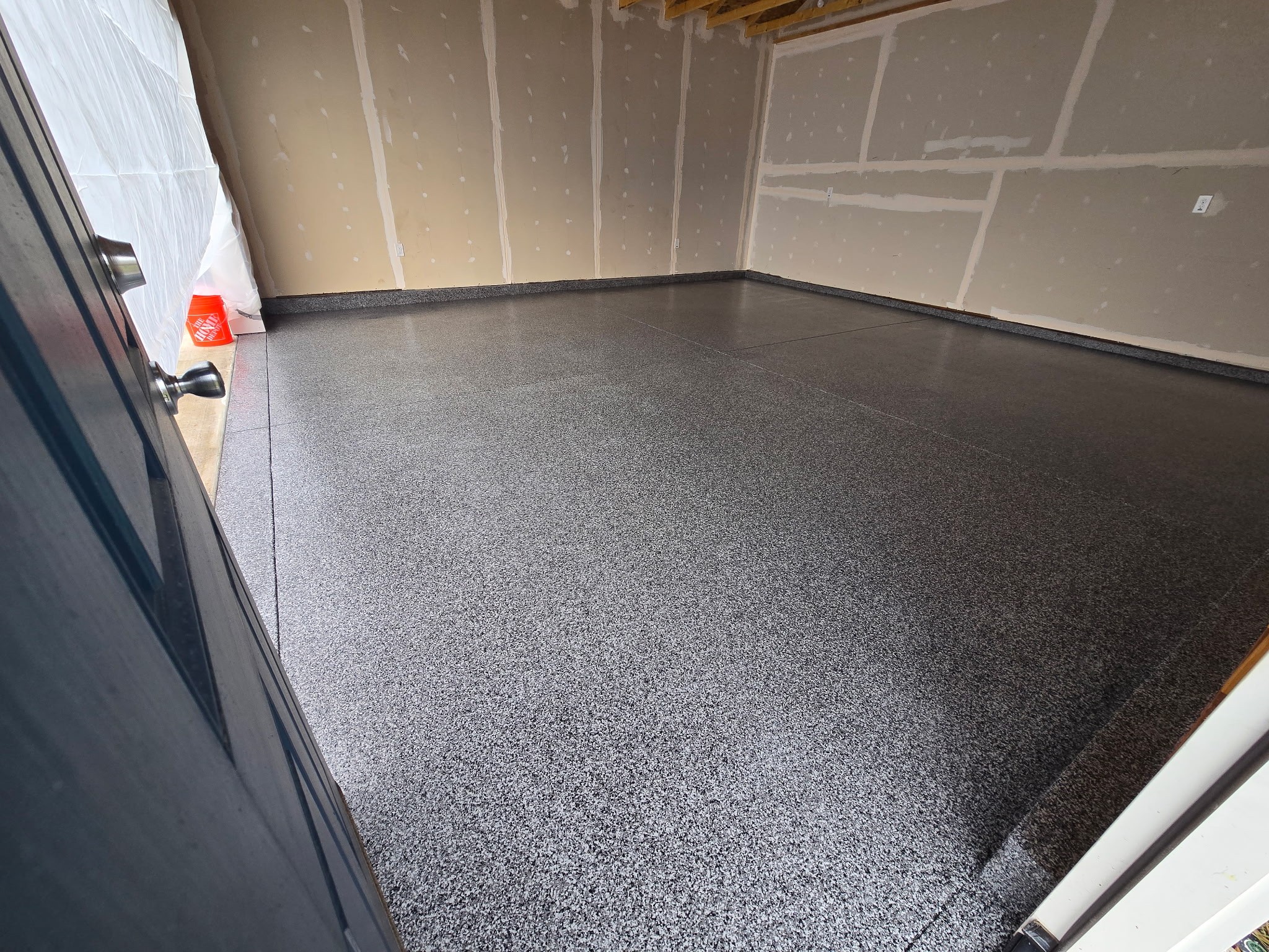 Completed floor