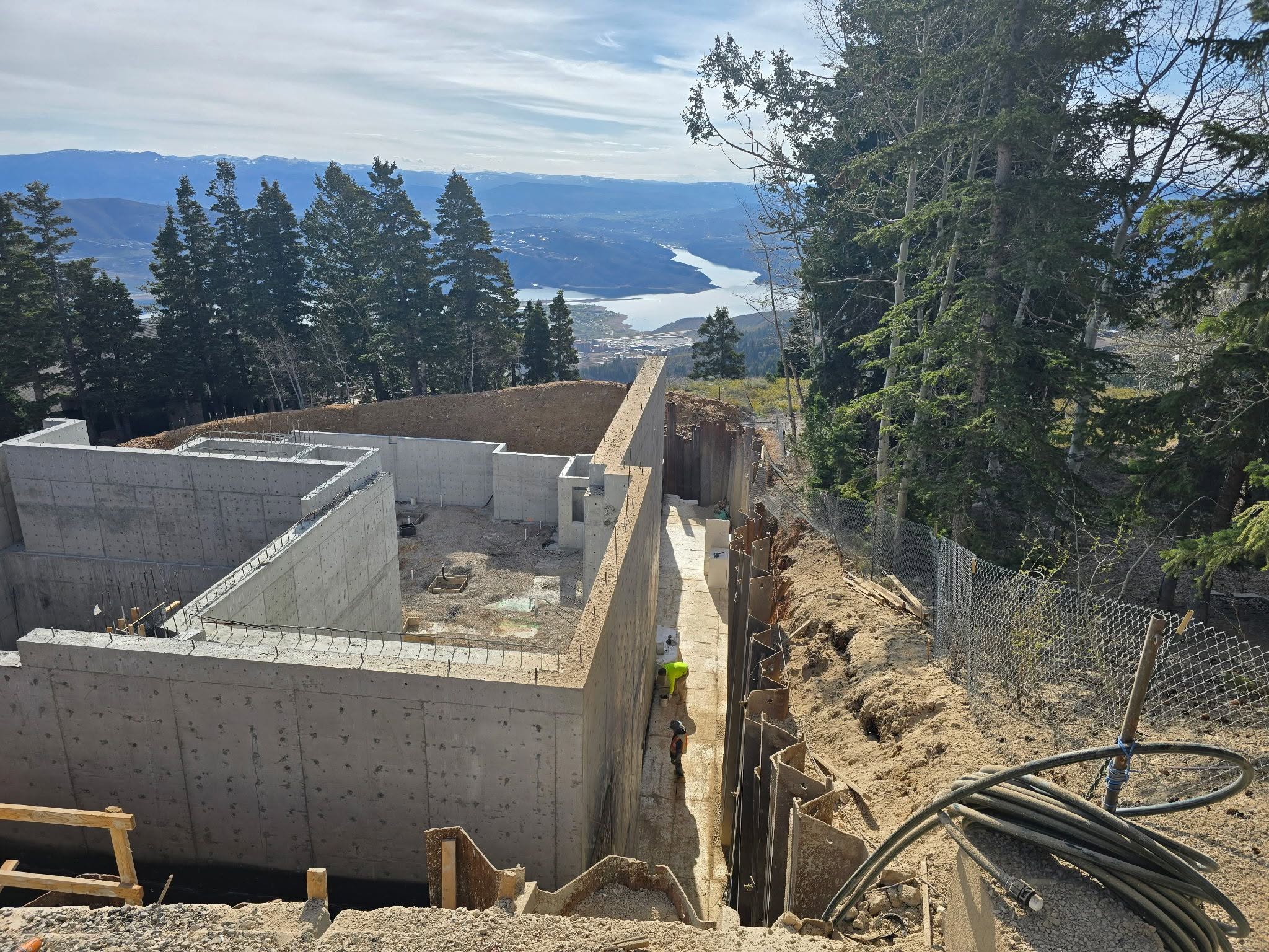 Foundation waterproofing project