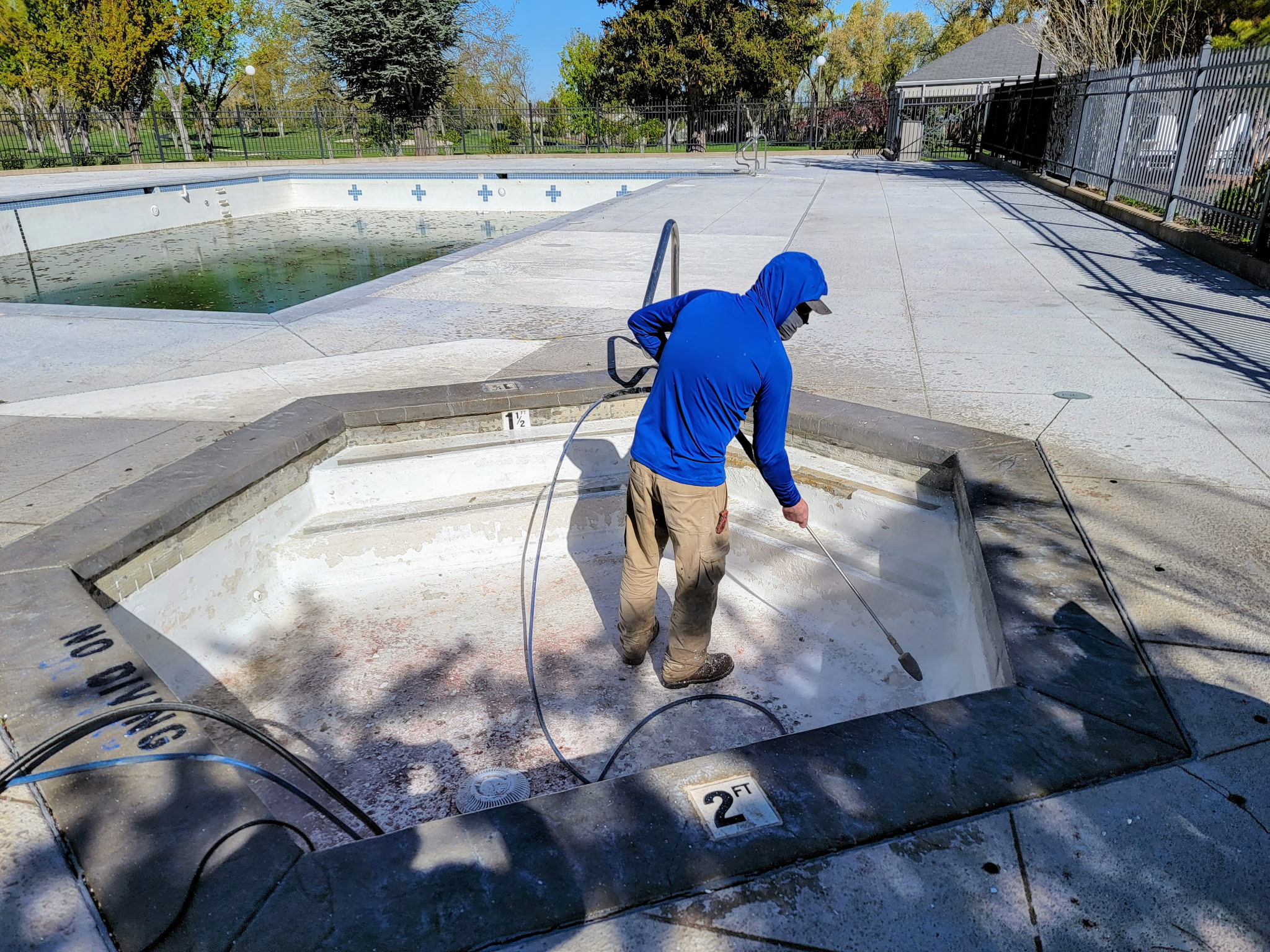 Concrete grinding and surface prep